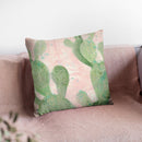 Cactus Panel Iii Throw Pillow By Albena Hristova
