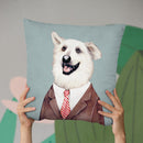 Labrador Throw Pillow By Animal Crew