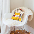 Koala Firefighter Shaped Throw Pillow by Animal Crew - by all about vibe