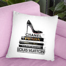 Bookstackoes Iv Throw Pillow By Amanda Greenwood
