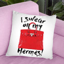 I Swear On My Bag I Throw Pillow By Amanda Greenwood