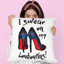 I Swear On Myoes Throw Pillow By Amanda Greenwood