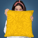 Aloha Yellow Throw Pillow By Andrea Haase