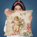 Angel Baby Throw Pillow By Andrea Haase