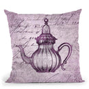 Baroque Teapot Throw Pillow By Andrea Haase