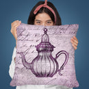 Baroque Teapot Throw Pillow By Andrea Haase