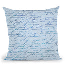 Blue Vintage Bird Cage Ii Throw Pillow By Andrea Haase
