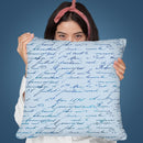 Blue Vintage Bird Cage Ii Throw Pillow By Andrea Haase