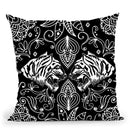 Boho Tiger Ii Throw Pillow By Andrea Haase