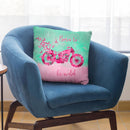 Born To Be Wild Throw Pillow By Andrea Haase