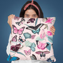 Butterflies Vi Throw Pillow By Andrea Haase