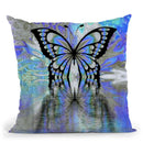 Butterfly Illusions Throw Pillow By Andrea Haase