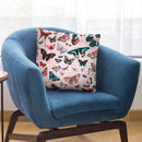 Butterfly Seamless I Throw Pillow By Andrea Haase