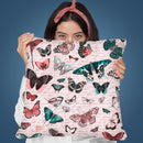 Butterfly Seamless I Throw Pillow By Andrea Haase