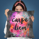 Carpe Diem Throw Pillow By Andrea Haase
