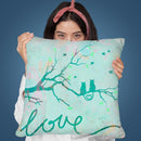Cats On A Tree Throw Pillow By Andrea Haase