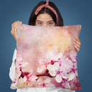 Cherry Blossom Throw Pillow By Andrea Haase