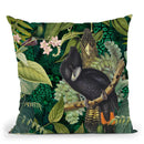 Cockatoos Jungle Joy Throw Pillow By Andrea Haase
