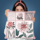 Collage Botanical Throw Pillow By Andrea Haase
