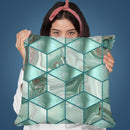 Emerald Glamour Throw Pillow By Andrea Haase
