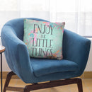 Enjoy The Little Things Throw Pillow By Andrea Haase