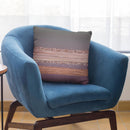 Glamour Stripes Rosegold Purple Throw Pillow By Andrea Haase