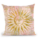 Goldenn Sun Throw Pillow By Andrea Haase