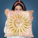 Goldenn Sun Throw Pillow By Andrea Haase