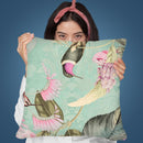 Im Paradies Hummingbird Viiii Throw Pillow By Andrea Haase