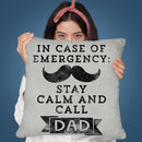 In Case Of Emergency Throw Pillow By Andrea Haase