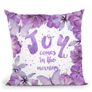 Joy In The Morning Throw Pillow By Andrea Haase