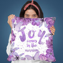 Joy In The Morning Throw Pillow By Andrea Haase