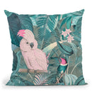 Jungle Friends I Throw Pillow By Andrea Haase