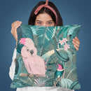 Jungle Friends I Throw Pillow By Andrea Haase