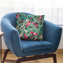 Jungle Parrots V Throw Pillow By Andrea Haase