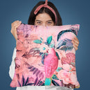 Kingdom Of Birds I Throw Pillow By Andrea Haase