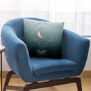 La Lune Magique Rosegold Throw Pillow By Andrea Haase