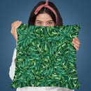 Leaf Pattern Throw Pillow By Andrea Haase