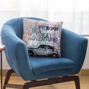 Life Is A Great Adventure I Throw Pillow By Andrea Haase
