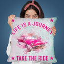 Life Is A Journey Throw Pillow By Andrea Haase