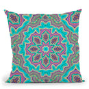 Mandala Pattern I Throw Pillow By Andrea Haase