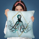 Octopus Throw Pillow By Andrea Haase