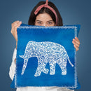 Shibori I Throw Pillow By Andrea Haase