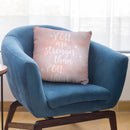 Stronger Throw Pillow By Andrea Haase