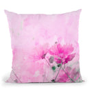 Summer Flower Throw Pillow By Andrea Haase