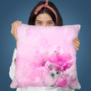 Summer Flower Throw Pillow By Andrea Haase