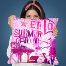 Summer Of Love Ii Throw Pillow By Andrea Haase