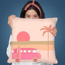 Surfers Paradise Boho Beach Throw Pillow By Andrea Haase
