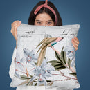 The Birds Voyage Of Discovery Iii Throw Pillow By Andrea Haase