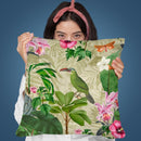 Toucans Paradise Throw Pillow By Andrea Haase